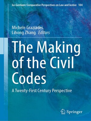 cover image of The Making of the Civil Codes
